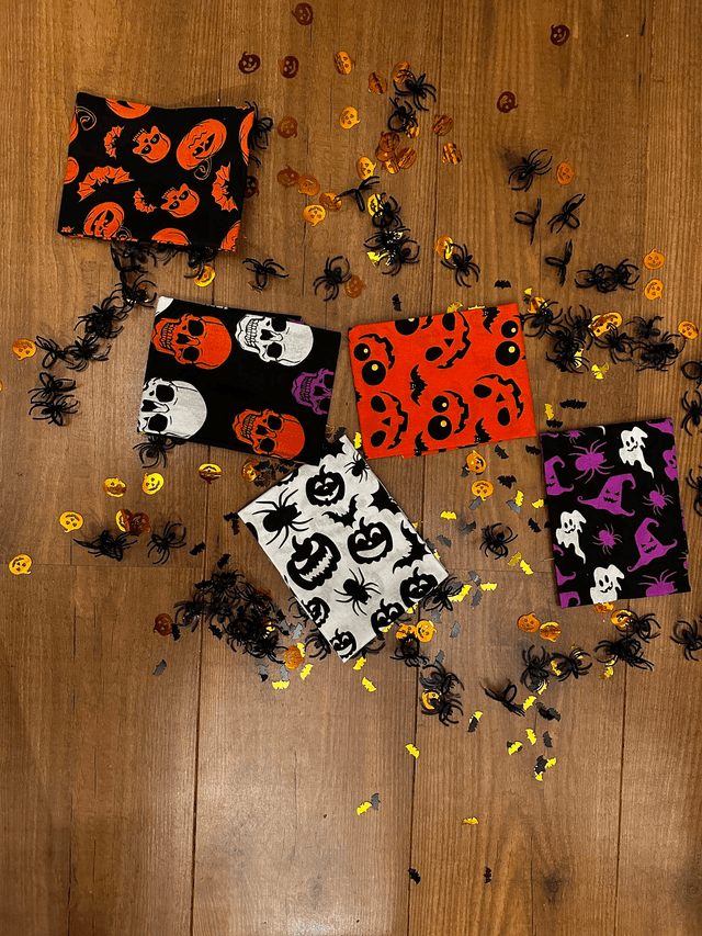 Halloween fabric to choose from 